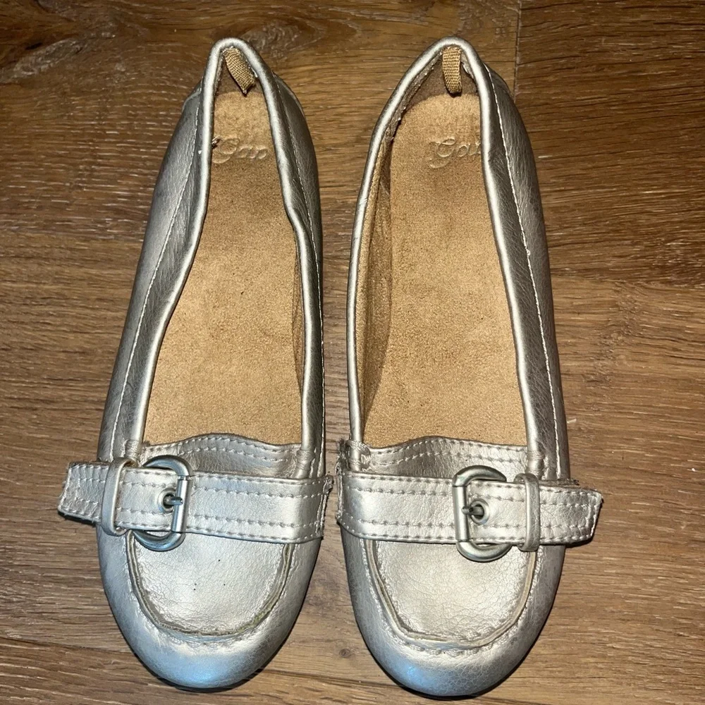 GAP bronze loafers Kids Shoes with buckle